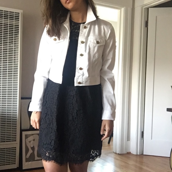 lilly pulitzer white denim jacket